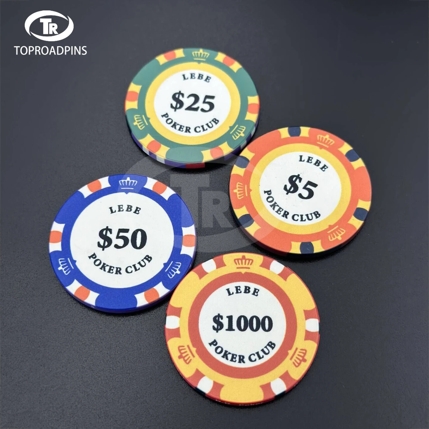 Free design and sample 10g ceramic poker chips tournament 39mm custom  logo from China manufacturers for casino poker game