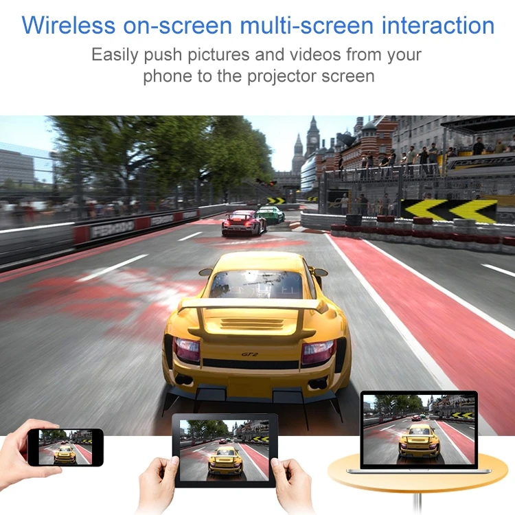 Android OS опционально оригинальная Заводская Самая низкая цена 3D готовый светодиодный проектор 1080P