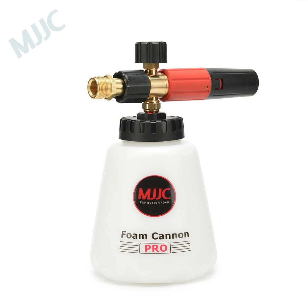 MJJC 1.2L латунная пенная насадка пистолет пенораспылитель Pro с M22x1.5