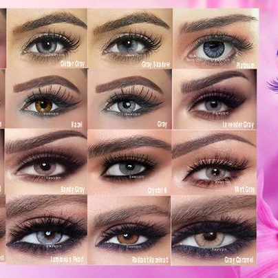 Контактные линзы Beauty Magic Elite 20 цветов мягкие с каждым годом использованием