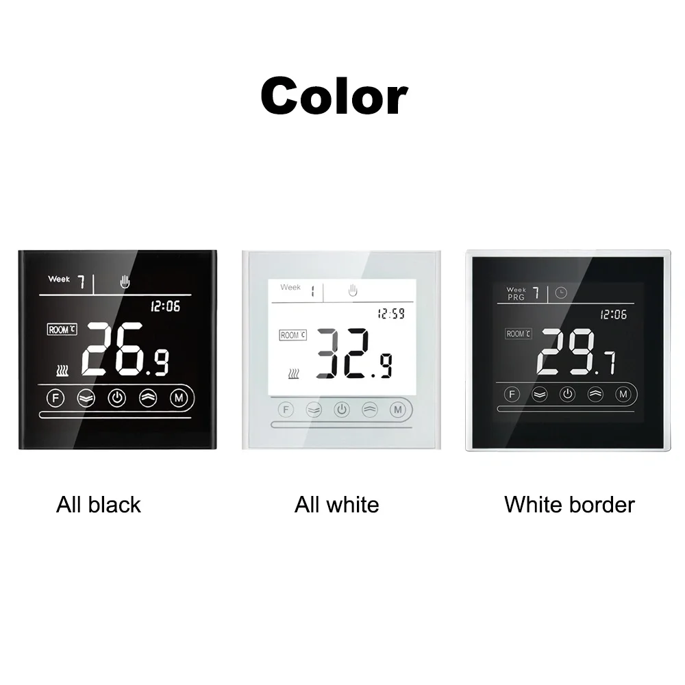 Electric Water Gas Boiler Floor Heating Temperature Controller Thermostat with Voice Control