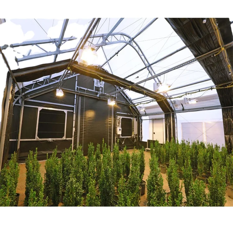 Large Commercial blackout Green Houses Agriculture Greenhouse