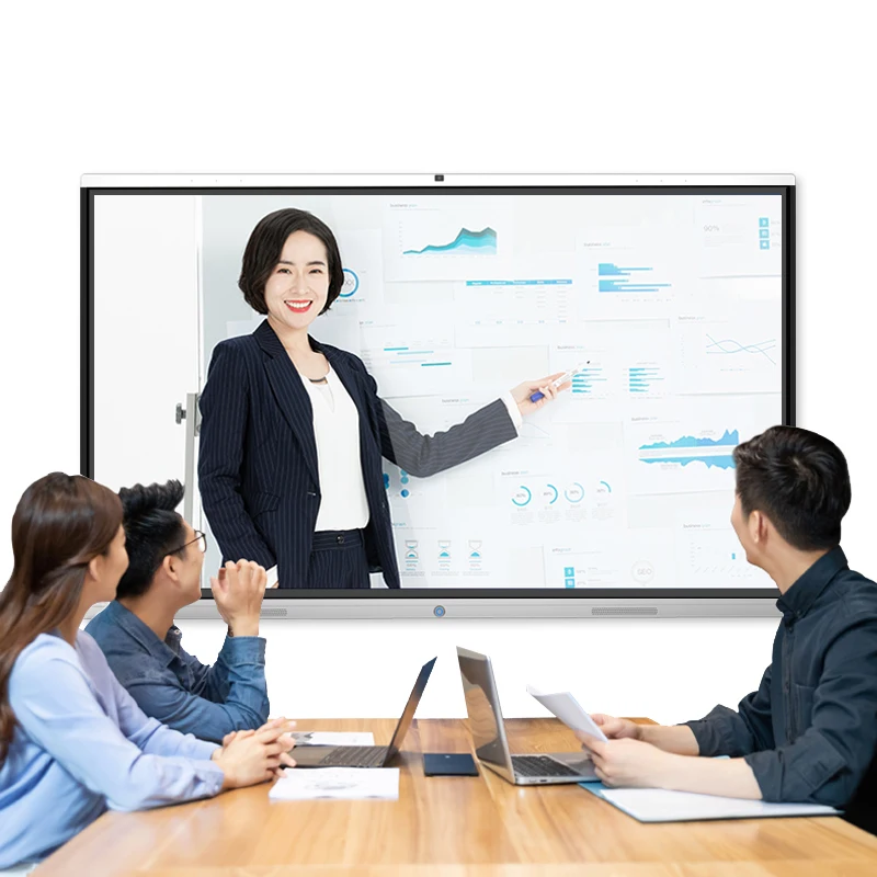 Cheap Price 65 Inch Interactive Smart Board Touch Screen Whiteboard Displays Monitor for Company Meeting Conference