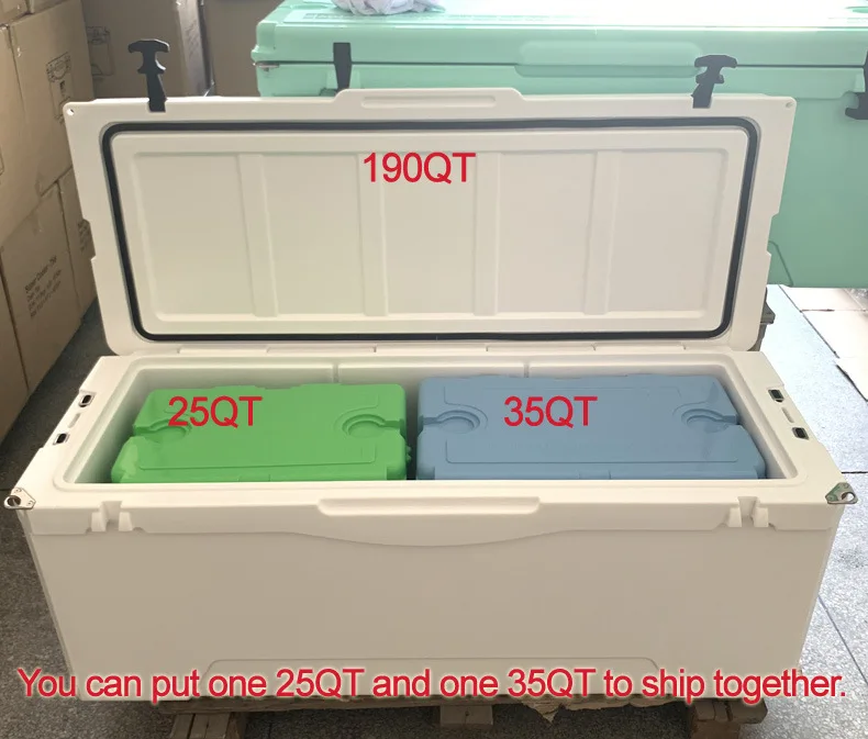 60 liter cooler box& steel cooler bag ice metal box wine cooler rolling chiller promotional gift wine fridge
