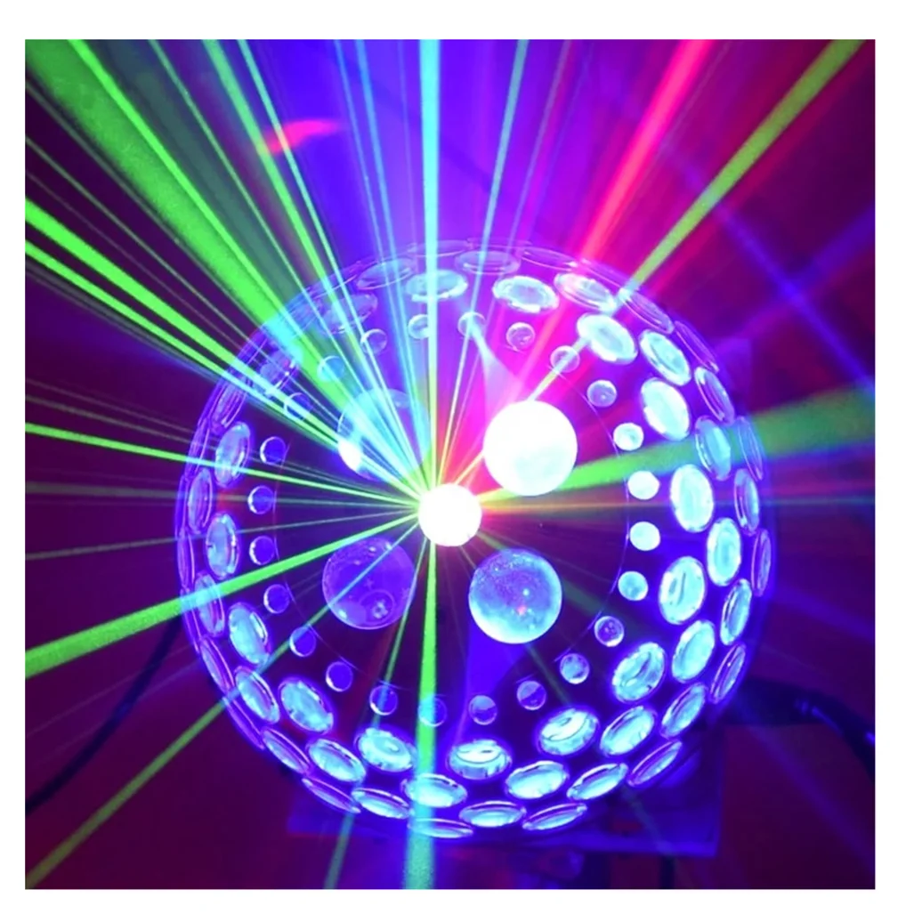 Светодиодный диско-шар Ktv бара вечеринки НЛО-шар светодиодный фонарь лазерный сценический свет Dmx512 контроллер для Dj танцевальный волшебный шар