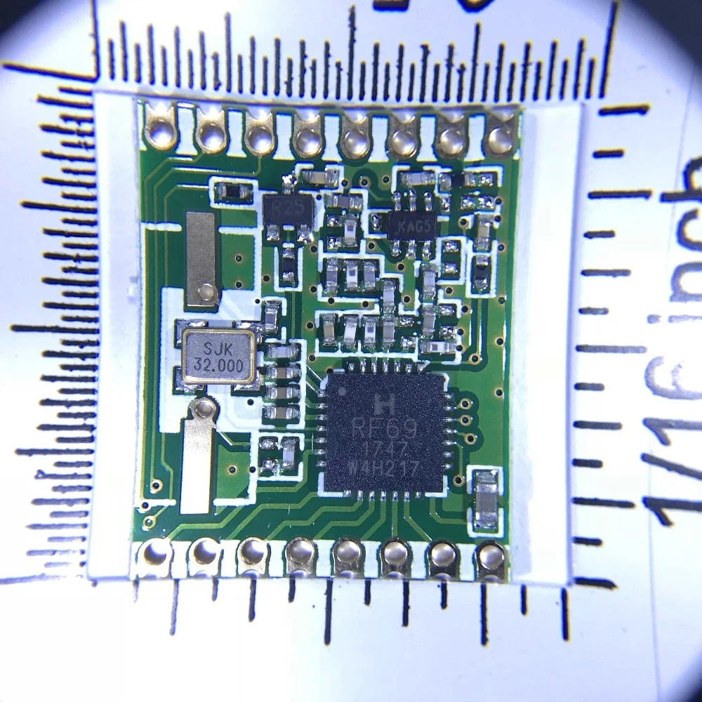 RFM69HW 120dBm 433/868/915 МГц радиочастотный приемопередатчик модуль RFM69HW-433S2 RFM69HW-868S2
