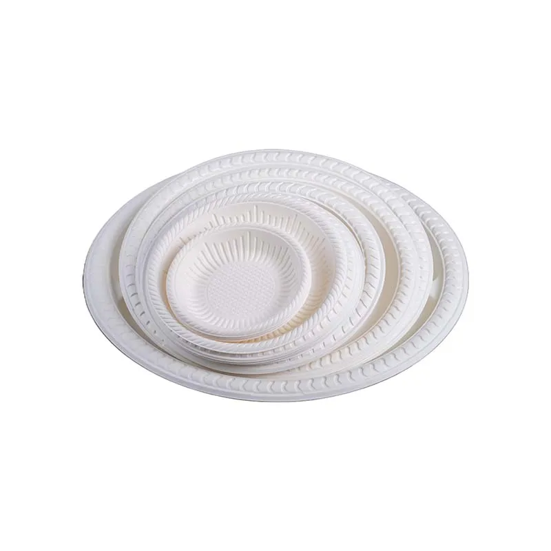 Biosano For Wedding Set With Lid Party Elegant Dinner Plate White Wholesale Birthday Disposable Plastic Plates & Bowls And Cups