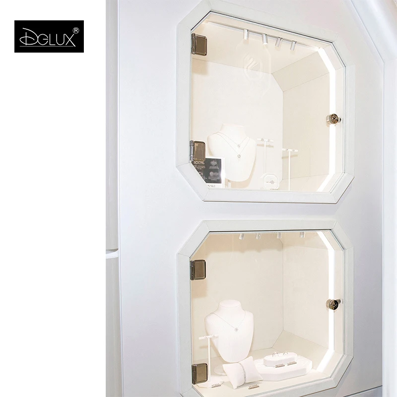 DGLUX Strip Light Cabinet Bottom Light Led Motion Sensor, Welding Free Embedded 1010 With Spotlight Cabinet Light