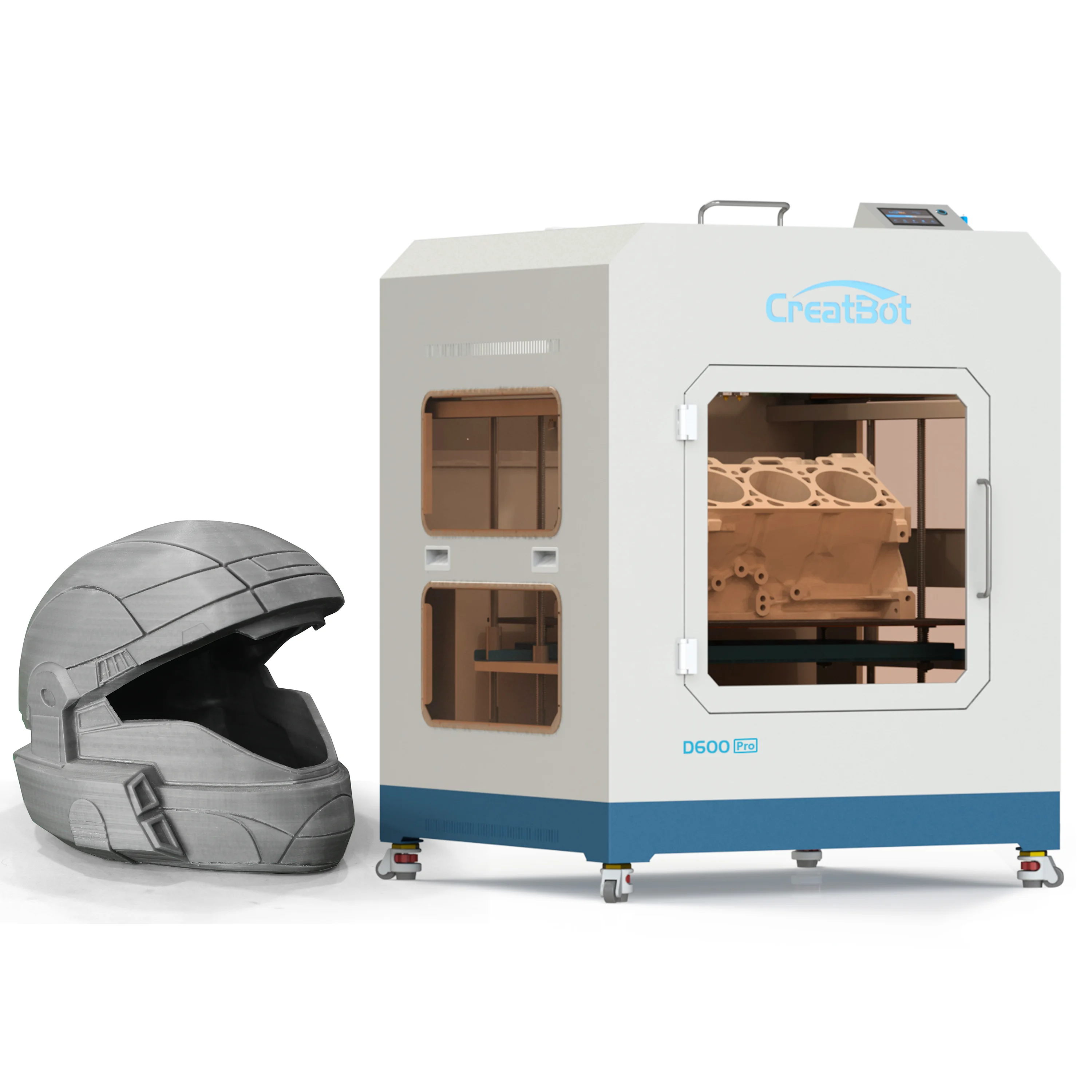 CreatBot D600, распродажа, филаментный 3d принтер ender 3 pro с маркировкой, большой 3d принтер для стоматологии и peek 600*600*600