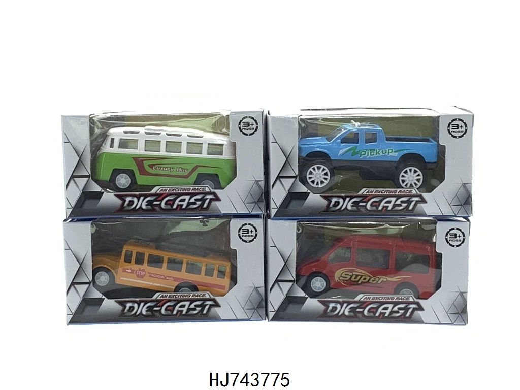 Customized Hot Selling Metal Alloy London Tram Friction Car Diecast Toy Vehicles Pull Back Car Kids Toys