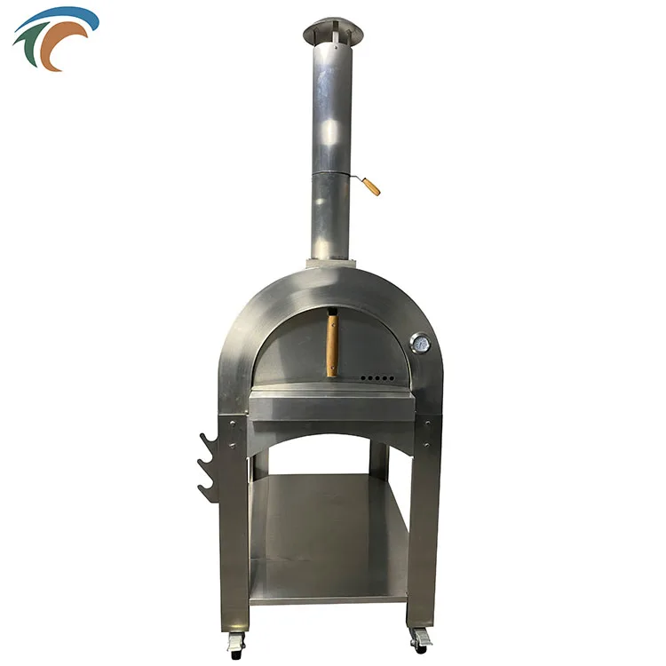 Outdoor wooden  Pizza Oven for  Backyard charcoal Outdoor Kitchen