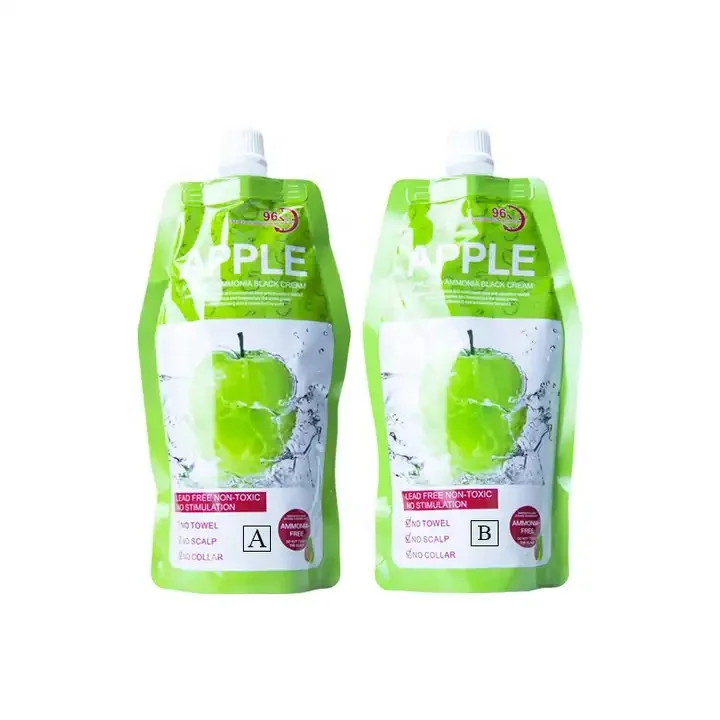 2024 best home  black apple hair dye 500ml*2