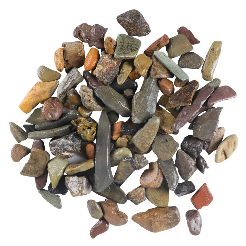 Original ecological stream stone natural river gravel stone mix color pebble river rock stone for Purifying water quality