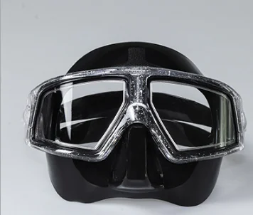 2021 Black Blue Transparent Pearfishing Snorkeling Mask Swimming Diving mask Free Diving Mask