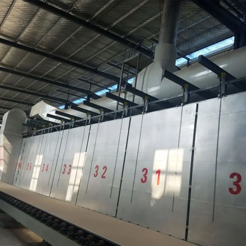 
Dongyue gypsum board production line, gypsum board making machine 