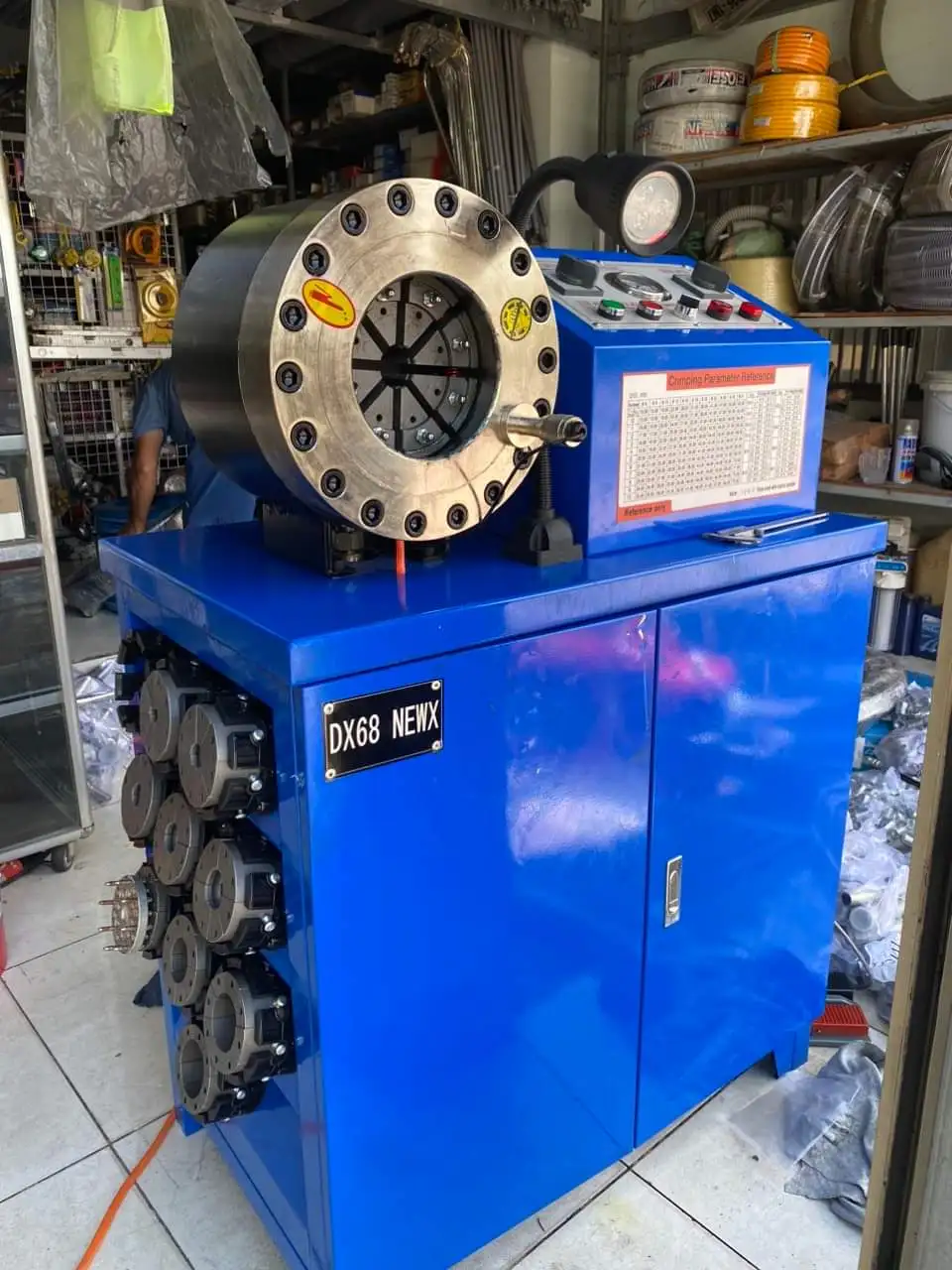 Factory High Quality Multifunctional Hydraulic Hose Crimping Cutting Skiving Machine With China Manufacturer Supply