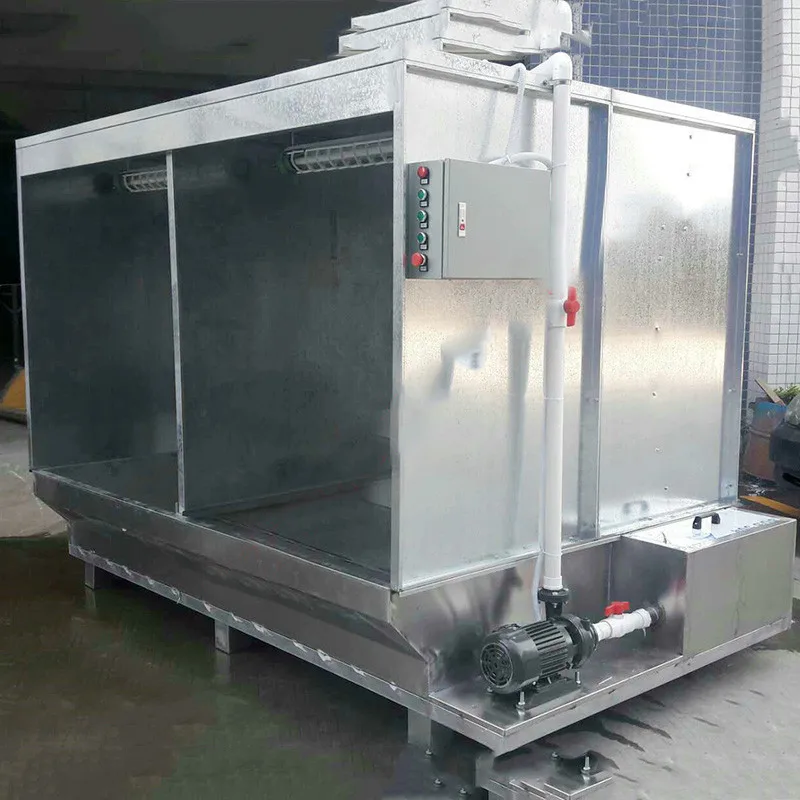 Paint Spraying Equipment Manual Water Transfer Printing  Clear Coat Spray Booth Factory Oil Spray Cabinet