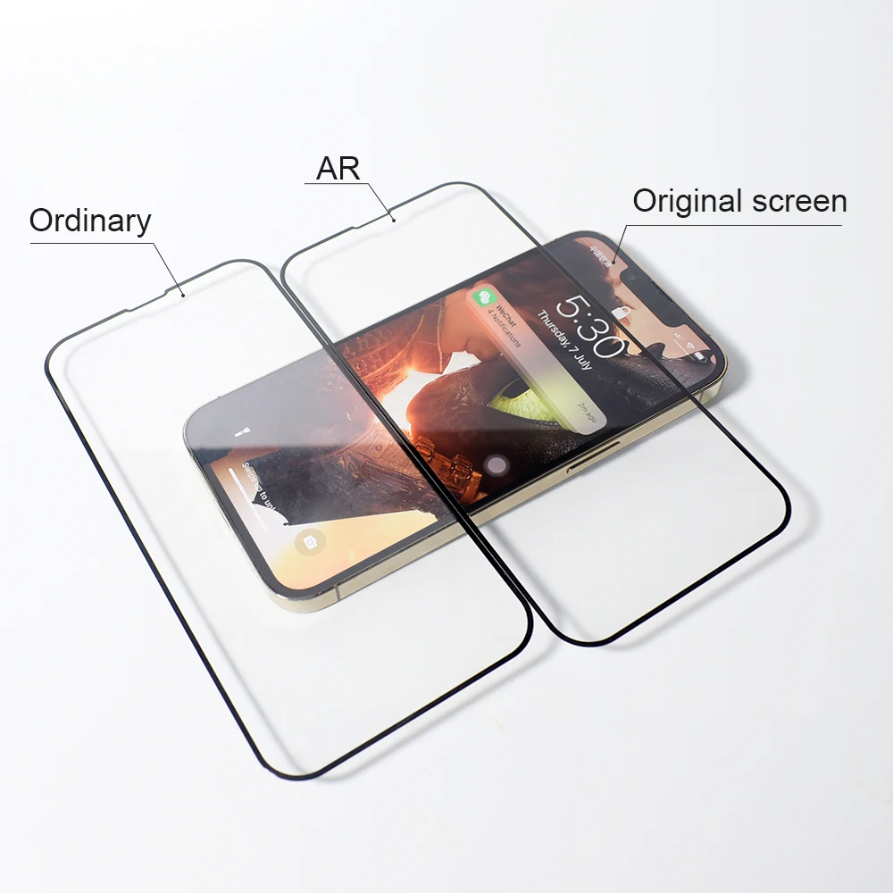 HD clear AR Plating Mobile Phones Protective Film Tempered Glass Screen protector For iphone 11 12 13 pro max screen Guard