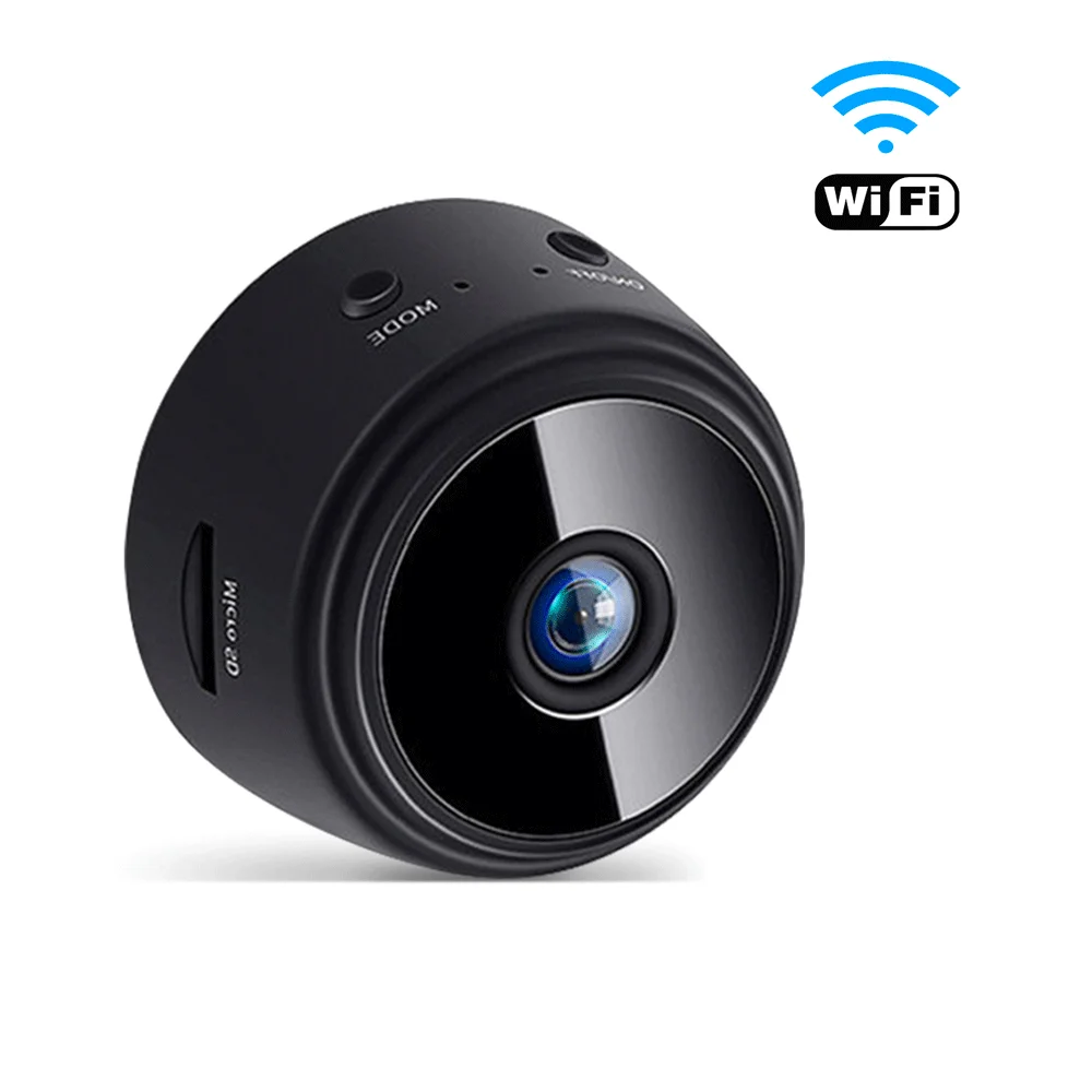  Лидер продаж на Amazon простая установка 1080*720P шпионская Скрытая портативная Wi-Fi камера внутренняя мини-камера