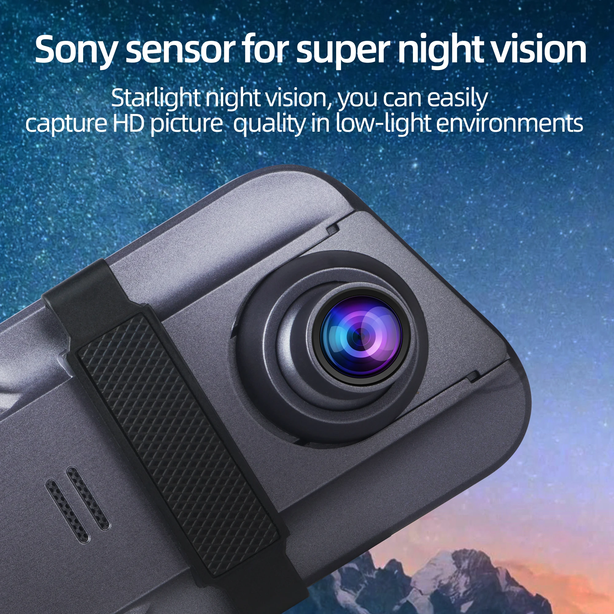 Zimtop 2.5K G-sensor Parking Monitor WiFi GPS Car camera black box dash cam