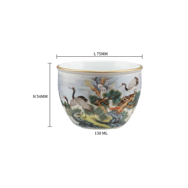 2021 Top selling Wholesale produced in Jingdezhen  elegant and tasteful exquisite teapot and tea cup gifts