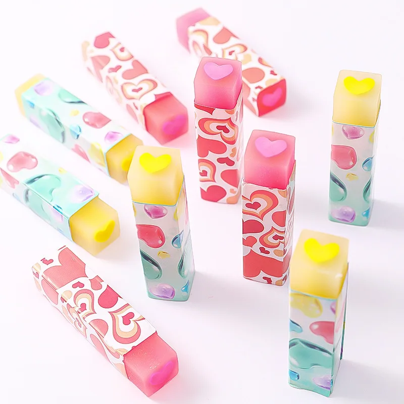 Cute Cartoon Wholesale Rubber Erasers Durable Pencil Eraser Gift for Kids School Stationery Supplies