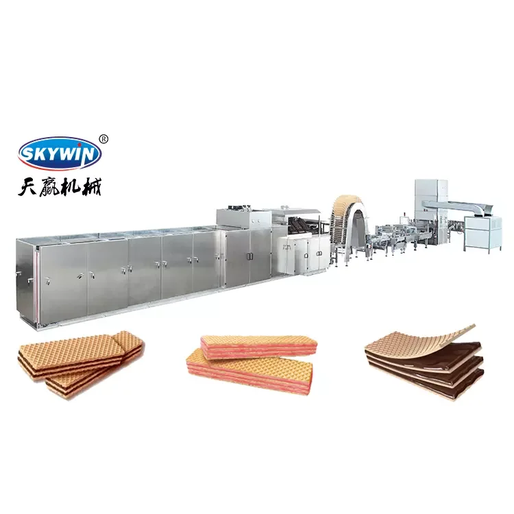 Automatic Bakery Snack Factory Biscuit Making Machine Cheese Wafer Ball Production Line Wafer Making Machine Price Equipment