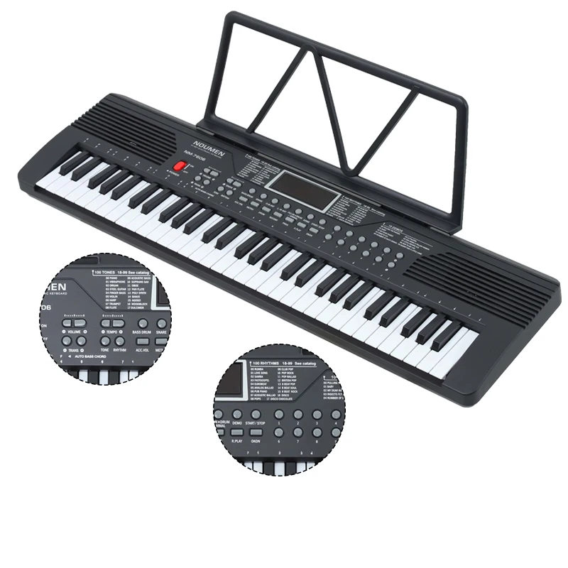 Multifunctional 61 Keys Teaching Electronic Organ Music Keyboard Instruments The Electronic Organ