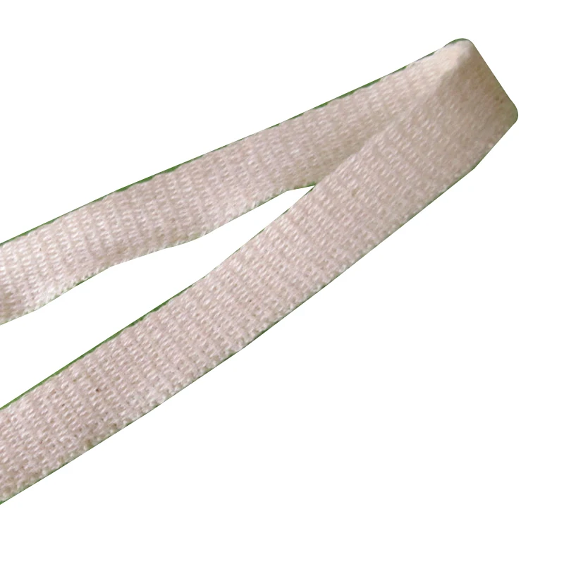 WA001 manufacturer supply printed 1.6cm  DTM label ribbons cotton