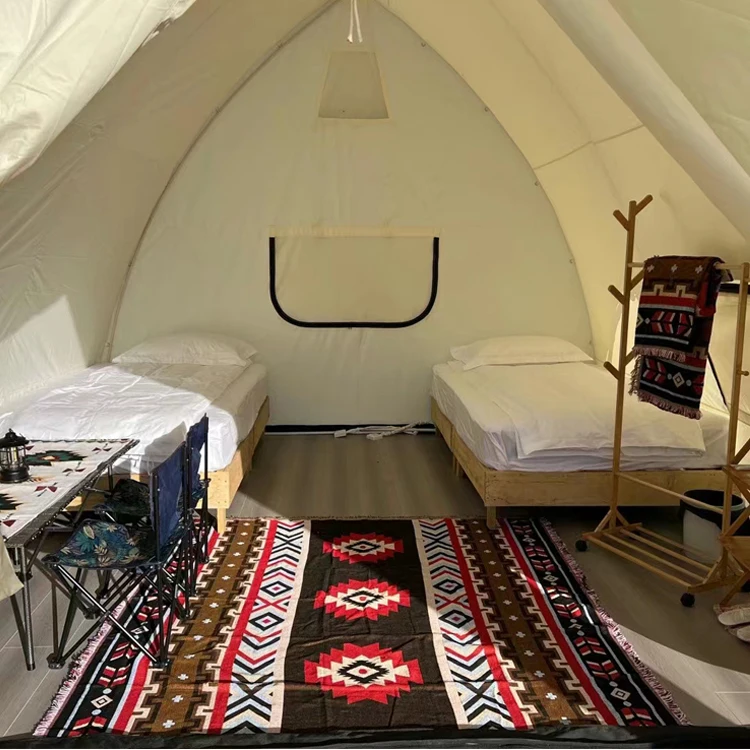 Outdoor Waterproof Sailing Shape Restaurant Tent Camping Safari Tent for Resort