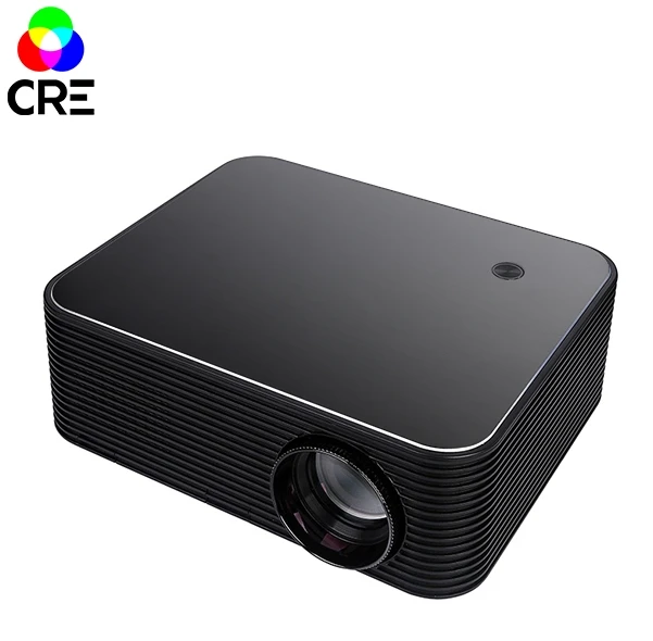 Full HD беспроводной родной 1080p проектор портативный TF USB малошумный умный Android 3600 люмен