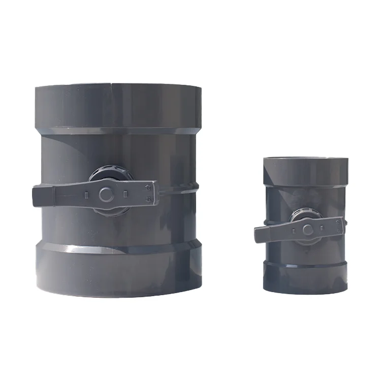 Motorized Square Hvac Duct Plastic Square Air Smart Dampers Damper With Valve