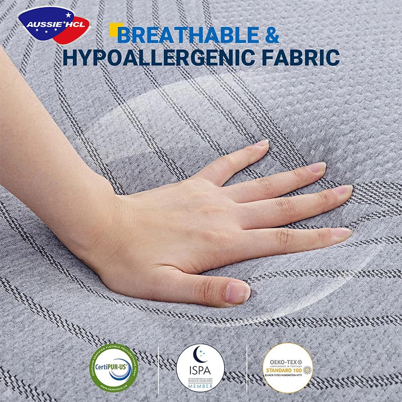 vacuum roll in carton 10 inch Full Mattress in a Box with Gel Memory Foam mattress for double bed twin foam mattress