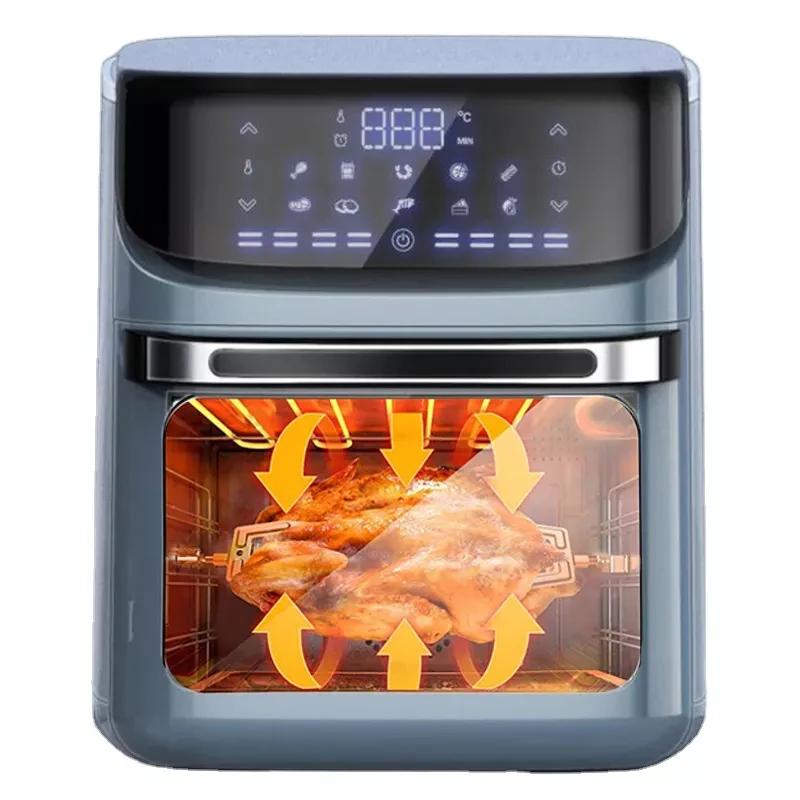 Aifa High Quality Small large Viewing Window 2L 3L 3.5L 4L 6 8 liters Touch Screen Glass Fryers Visual Air Fryer