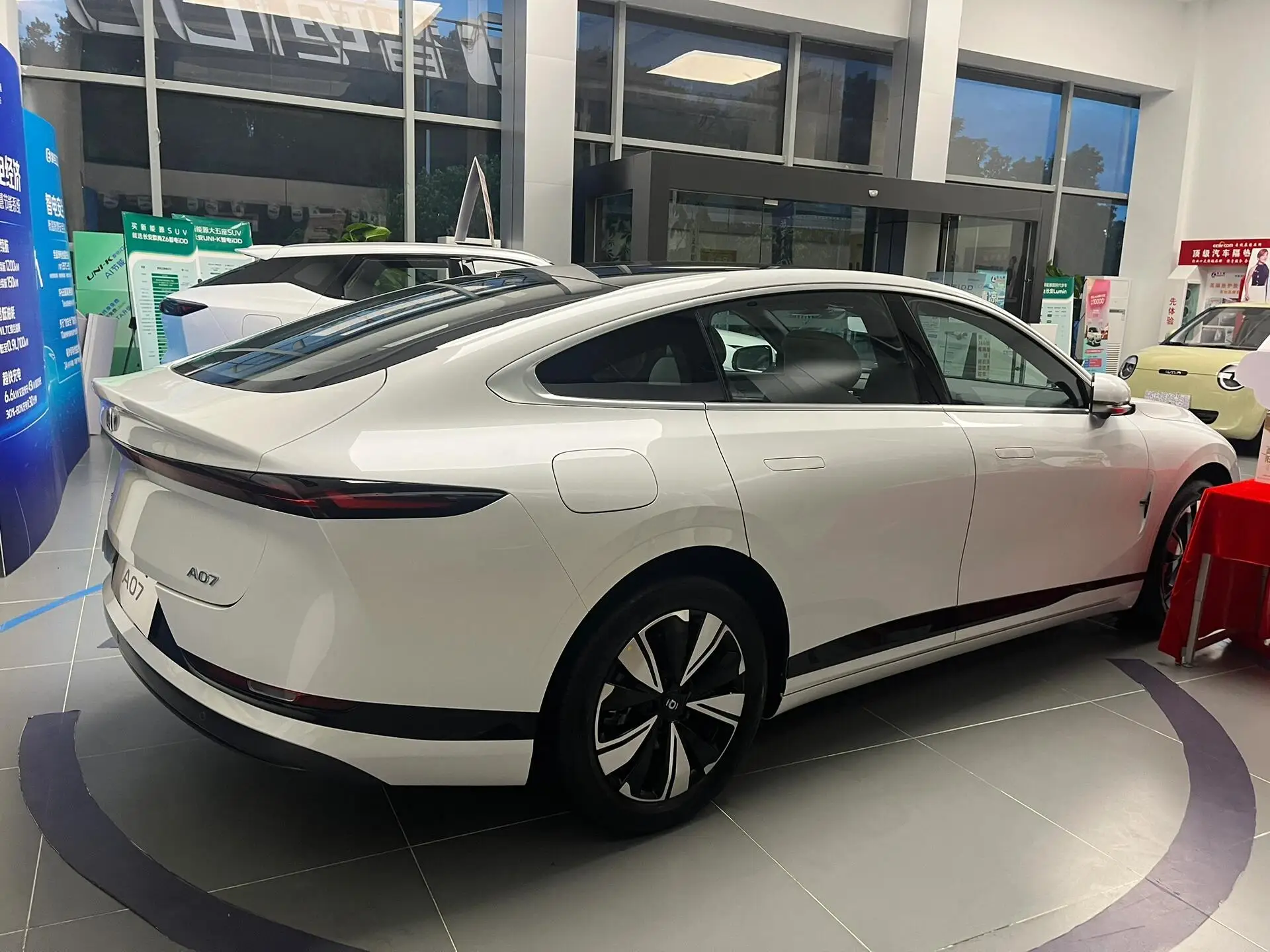 Новый автомобильный 2024 Changan Qiyuan Origin A07 A05 A06 увеличенный диапазон энергетический электромобиль 145 Max Ev