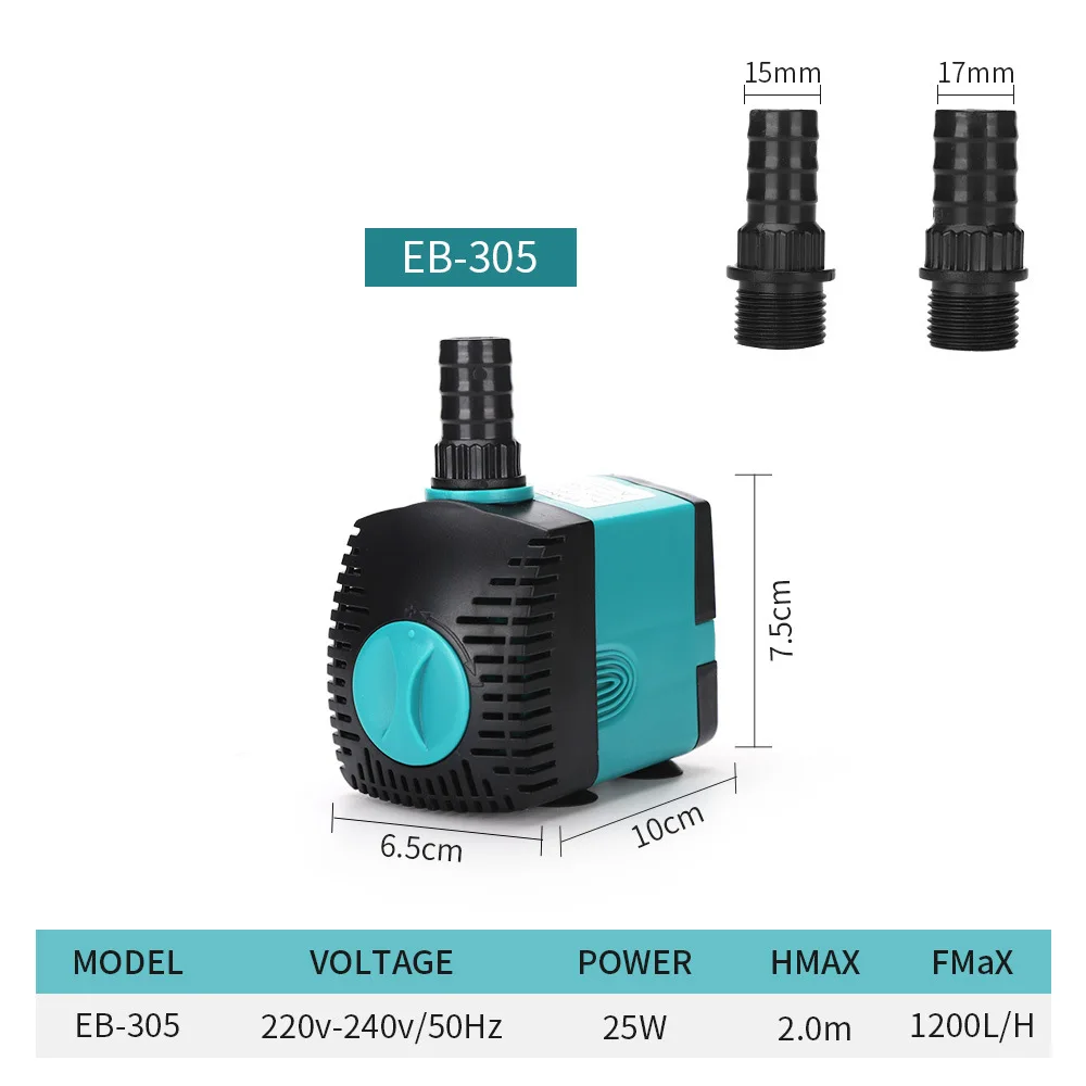 Multifunctional submersible pump fish tank aquarium water cooling air conditioning pump fish pond pump new side suction
