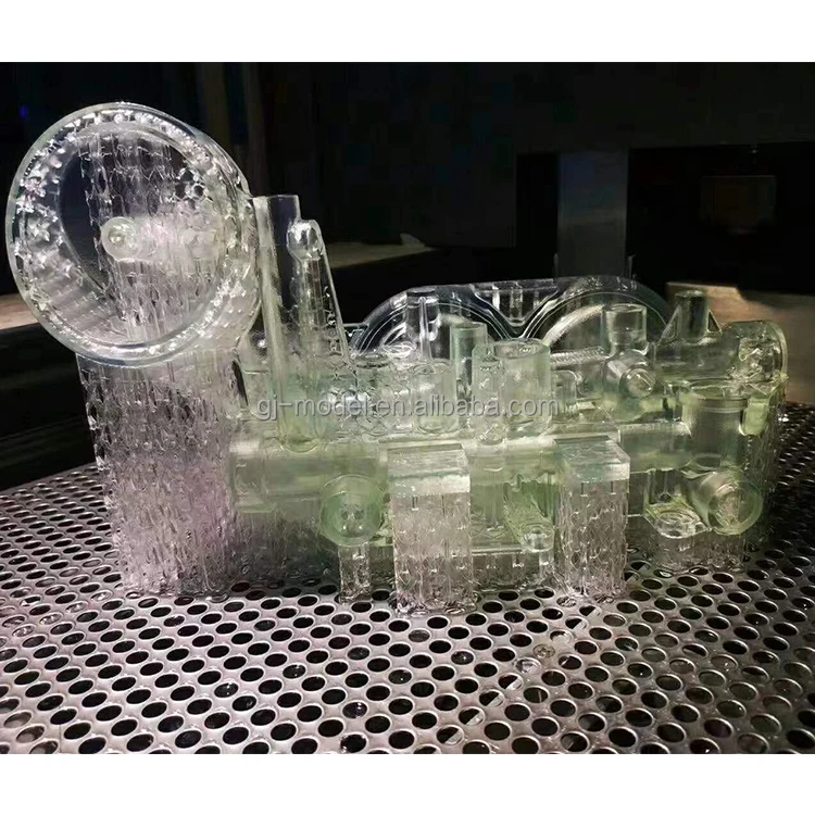 customized flower vase 3D printing prototype CNC clear plastic parts machining clear acrylic cnc machining