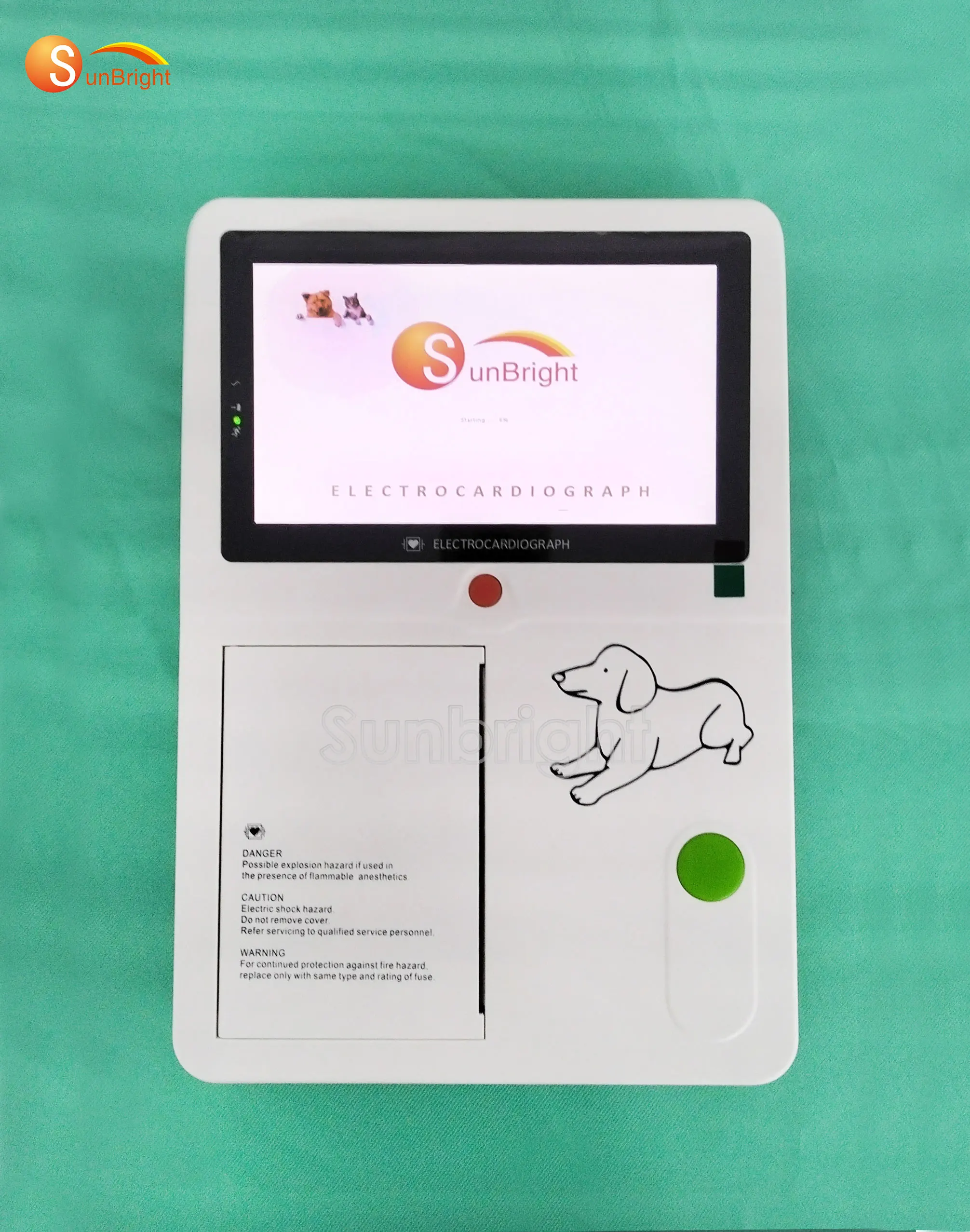SUN-6062 Portable Pet ECG Machine VET ECG Machine ECG Equipment for Animals