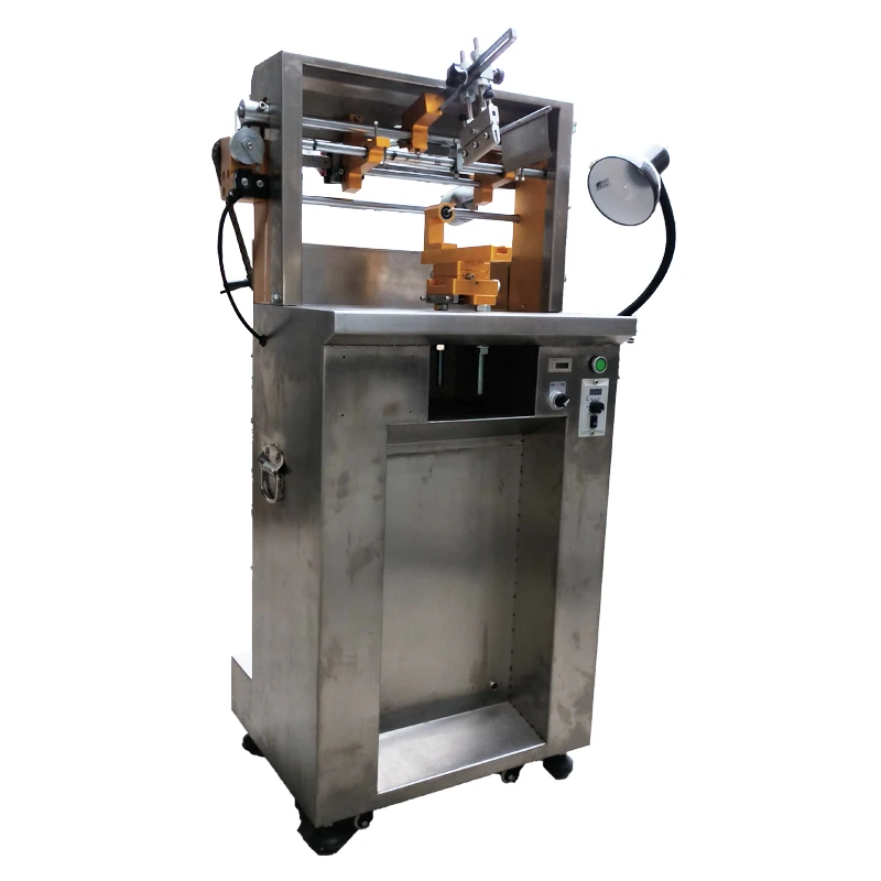 (half)Factory Supply High Precision and efficiency Semi Automatic Electric Screen Printing Machine For plastic glass metal