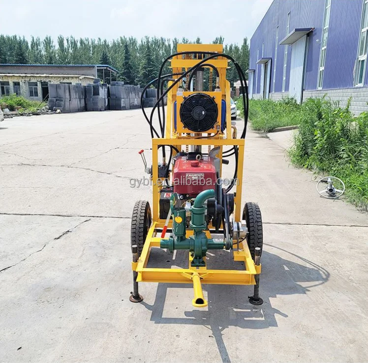 water well drilling rig machine Hydraulic Borehole Drilling Machine Portable Water Well Drilling Rig Price