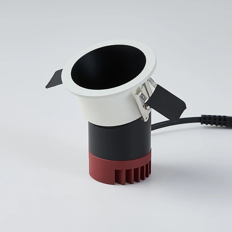 Светодиодный прожектор для дома, лампа для отеля, антибликовый Светодиодный точечный светильник, потолочный Точечный светильник 7 Вт, 12 Вт