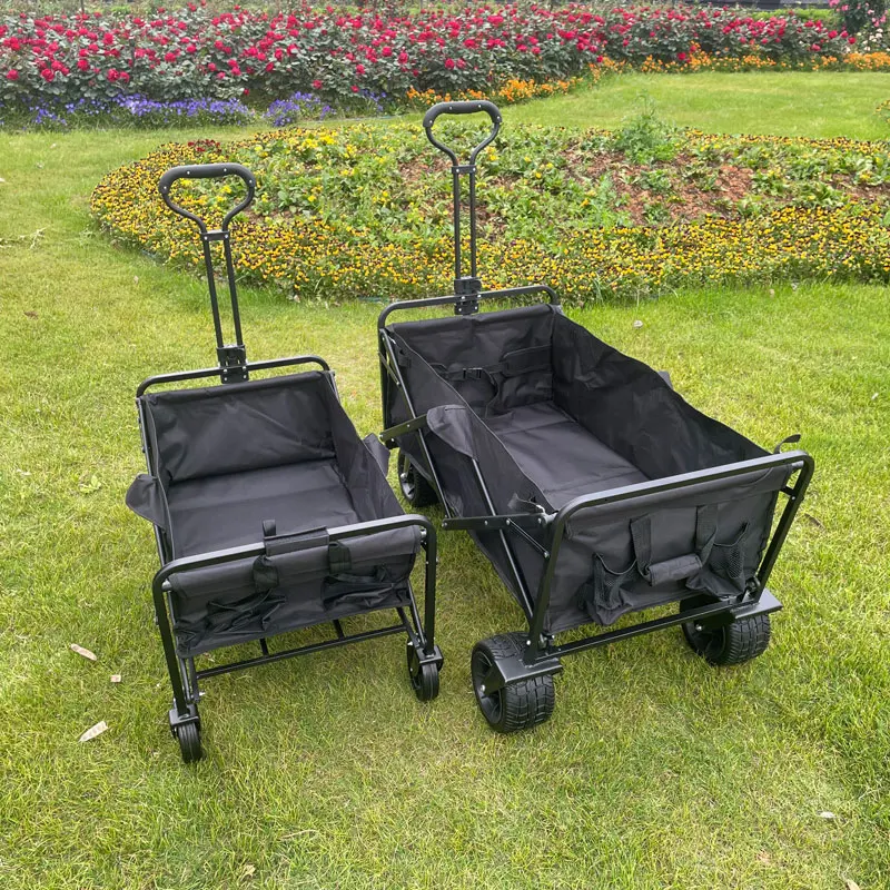 SD-C01 Portable shopping wagon hand luggage cart outdoor picnic beach fishing folding camping cart