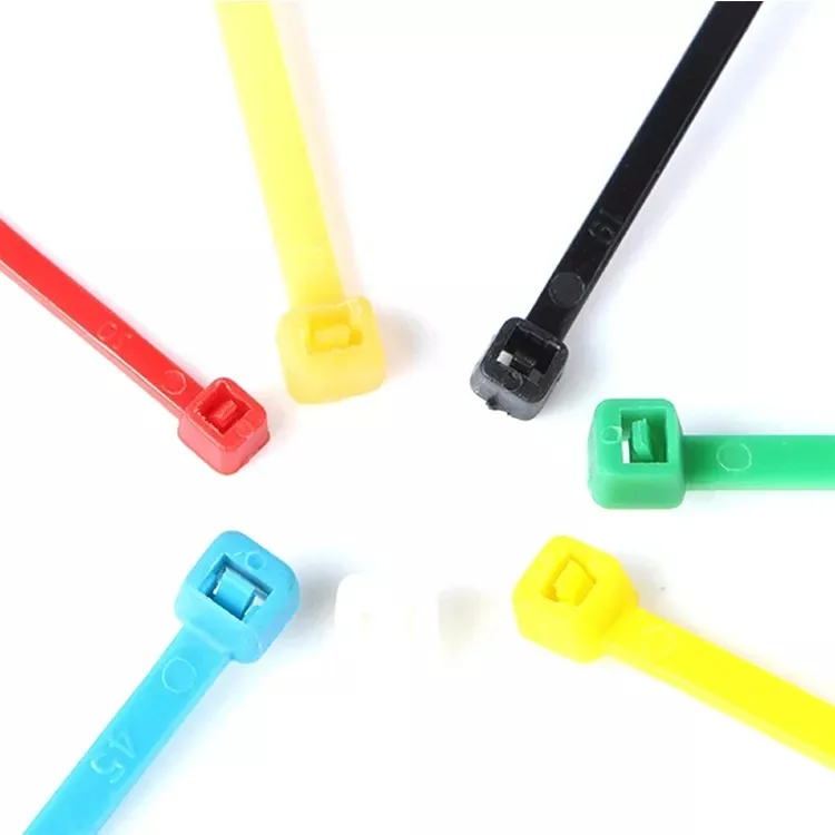 2.7x250mm Ali Baba Suppliers Industrial Safety Electric Cable Twist Nylon Soft Cable Tie Colored