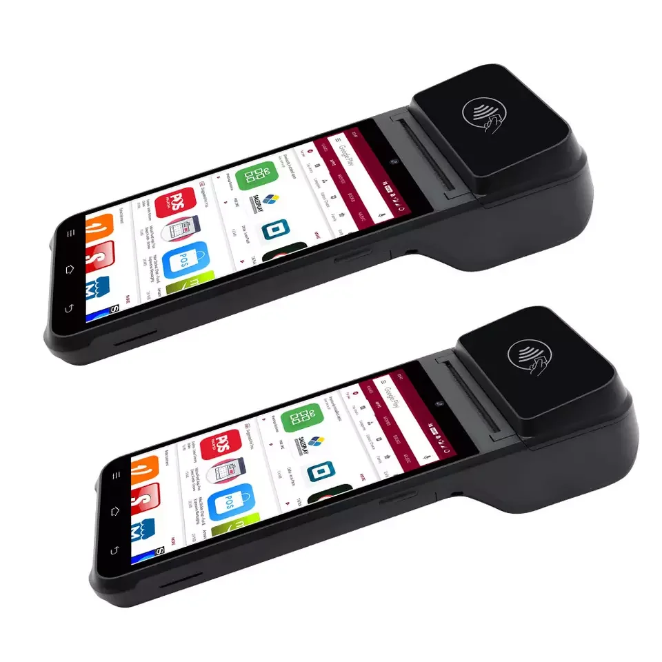 Manufacturer Handheld Pos With 58mm Label Printer Mobile Airtime Top Up Android Pos System Machine Z92