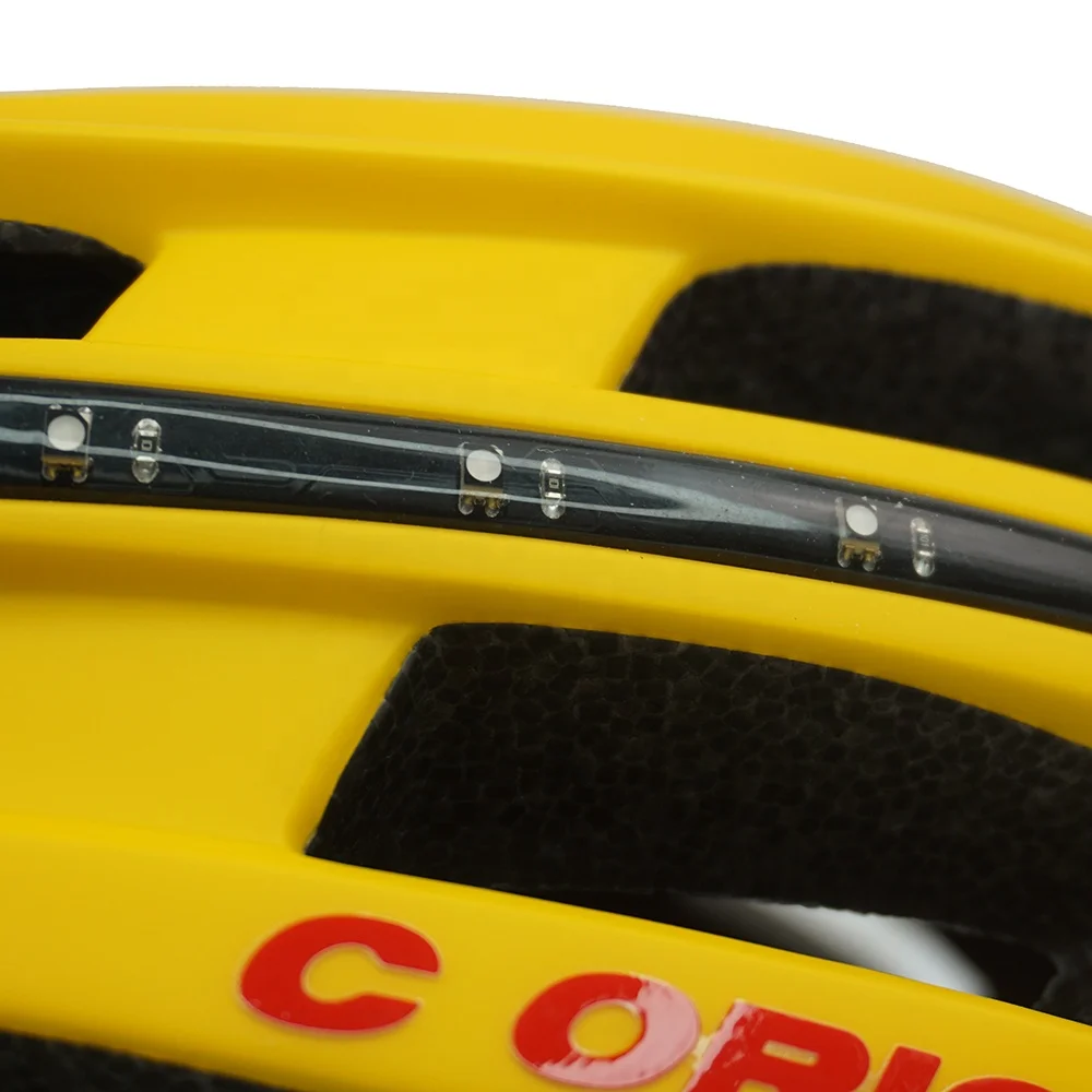 Spor спортивные светодиодные полосы пользовательские Горные longboard bluetooth свет для велосипеда шлем