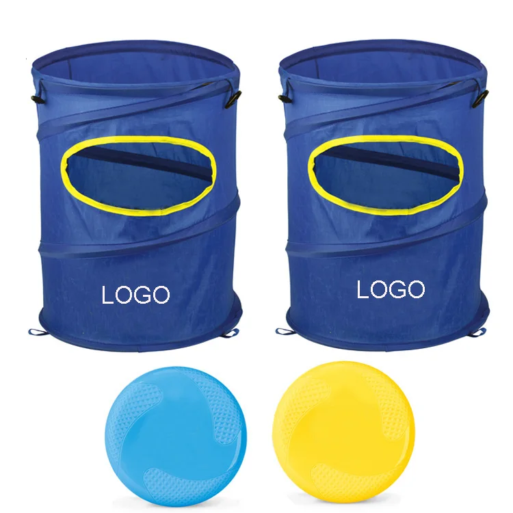 Набор летающих дисков для игры в лужайку для спорта на открытом воздухе с сумкой для хранения