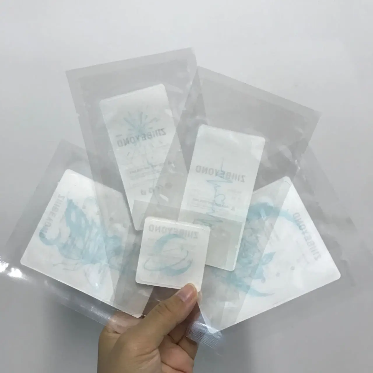 Waterless temporary fake semi permanent juice ink Cyan  face Tato Body  herbal fade naturally tattoo stickers design flower