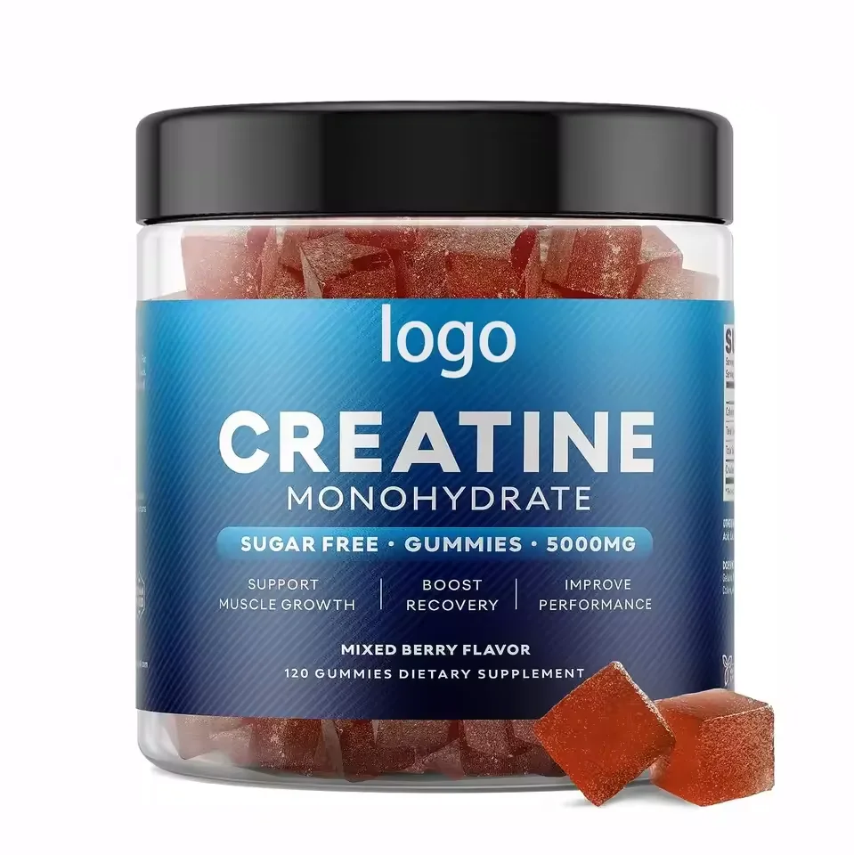 High Standard Pre Workout Creatine Monohydrate Gummies Supplement Energy Gummy Creatine Gummies For Muscle Growth