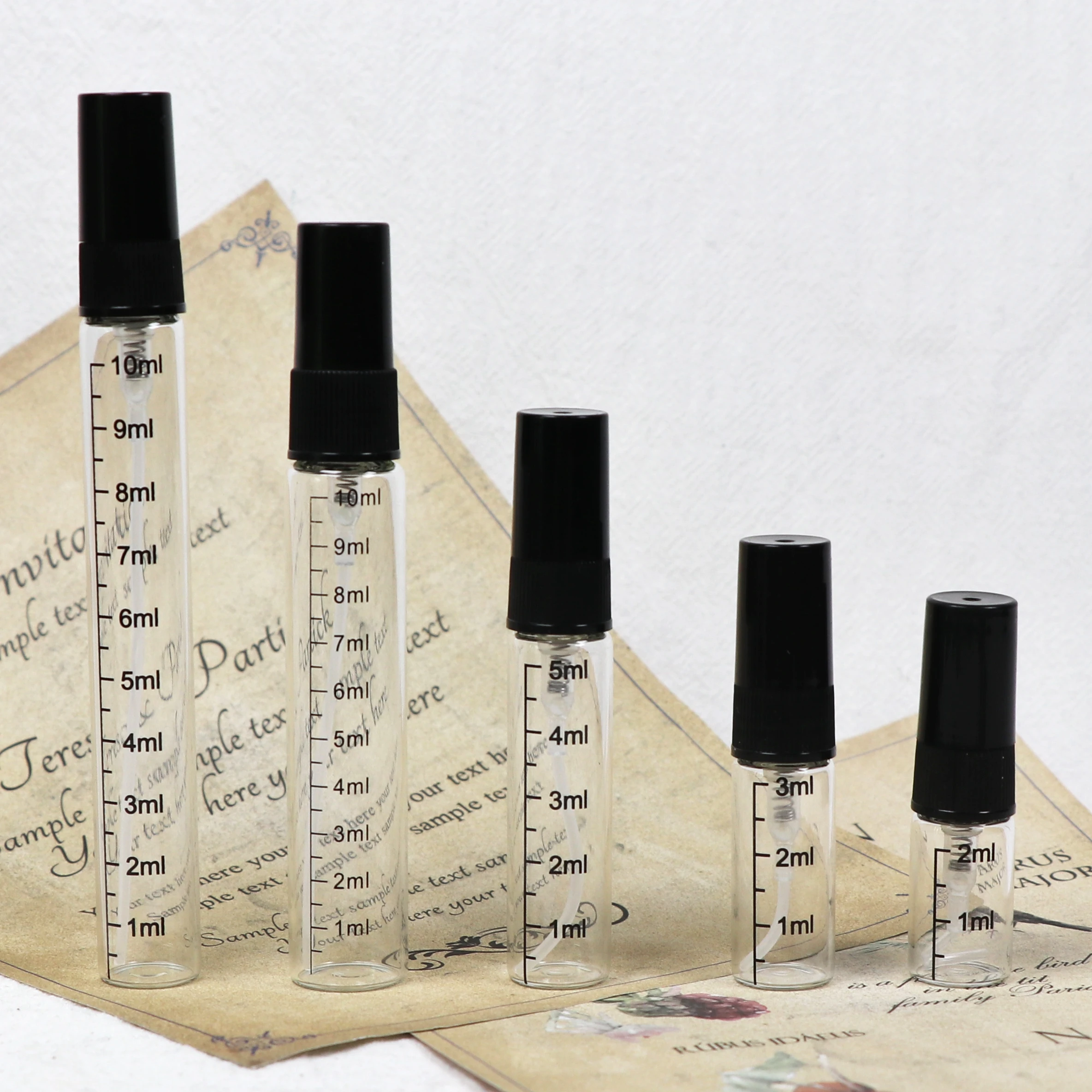 5ml refillable mini perfume spray bottle mini clear perfume spray bottle