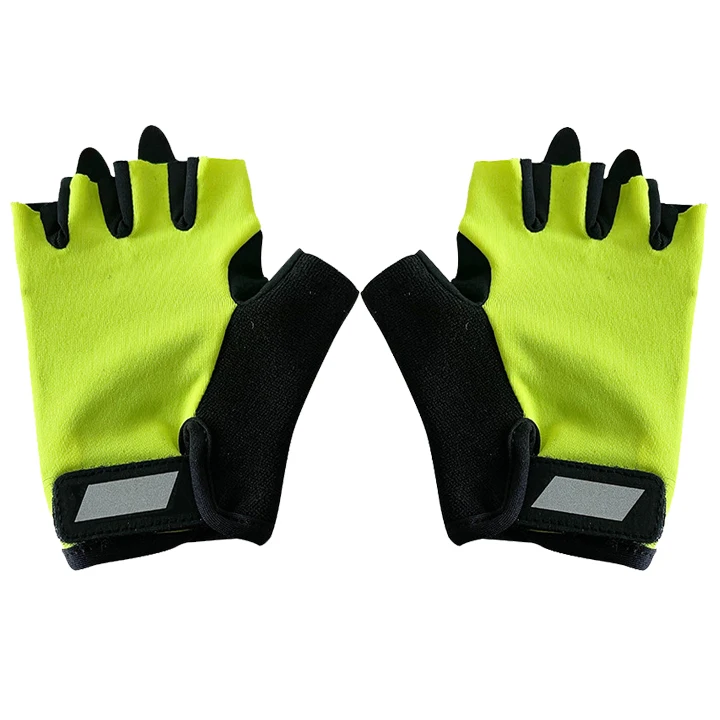 Пользовательские велосипедные перчатки с открытыми пальцами, спортивные гоночные Гелевые перчатки, мотоциклетные горные велосипеды